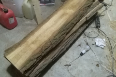 Dřevěné umyvadlo - začátek